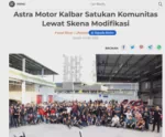 Astra Motor Kalbar Satukan Komunitas Lewat Skena Modifikasi