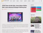 AHM Gelar KLHN 2026, Astra Motor Kalbar Raih Juara Nasional Kategori Deliveryman