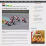 Tampil Apik di FIM JuniorGP World Championship, Dua Pembalap Muda Binaan AHM Raih Posisi Terdepan
