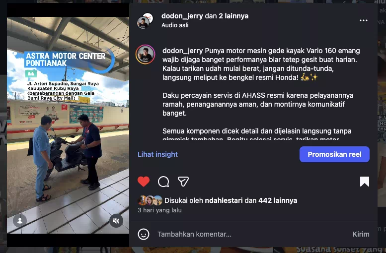 Punya motor mesin gede kayak Vario 160 emang wajib dijaga banget performanya biar tetep gesit buat harian.