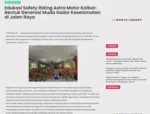 Edukasi Safety Riding Astra Motor Kalbar: Bentuk Generasi Muda Sadar Keselamatan di Jalan Raya