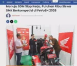 Menuju SDM Siap Kerja, Puluhan Ribu Siswa SMK Berkompetisi di FeVoSH 2026
