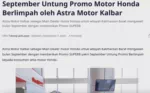 Ribuan Dealer Honda Ajak Konsumen Satukan Hati, Satukan Semangat Kebersamaan