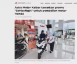 Astra Motor Kalbar tawarkan promo "SeMayNgat" untuk pembelian motor Honda