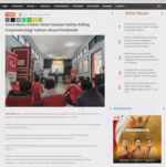 Astra Motor Kalbar Gelar Edukasi Safety Riding Corporate bagi Telkom Akses Pontianak