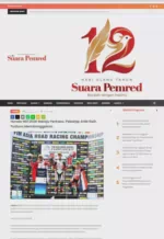 Honda NSF250R Melaju Perkasa, Pebalap AHM Raih Podium Membanggakan