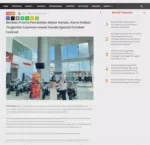 Berikan Promo Pembelian Motor Honda, Asmo Kalbar Tingkatan Layanan Lewat Honda Special October Festival