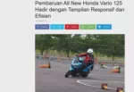 Pembaruan All New Honda Vario 125 Hadir dengan Tampilan Responsif dan Efisien