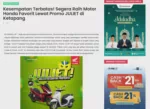 Kesempatan Terbatas! Segera Raih Motor Honda Favorit Lewat Promo JULIET di Ketapang