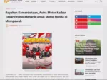 Rayakan Kemerdekaan, Astra Motor Kalbar Tebar Promo Menarik untuk Motor Honda di Mempawah