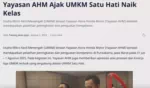 Yayasan AHM Ajak UMKM Satu Hati Naik Kelas