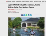 Ajak HWBC Perkuat Koordinasi, Asmo Kalbar Gelar Fun Motour Camp