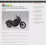 New Rebel 1100 Dihadirkan untuk Tingkatkan Pengalaman Berkendara yang Menyenangkan dan Nyaman