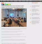 Safety Riding Education Team Astra Motor Kalbar Bagikan Tips Aman Berkendara Bagi Komunitas