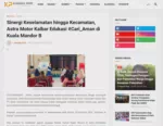 Sinergi Keselamatan hingga Kecamatan, Astra Motor Kalbar Edukasi #Cari_Aman di Kuala Mandor B