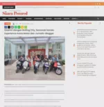 Diakhiri dengan Rolling City, Semarak Honda Experience Astra Motor dan Jurnalis-Blogger