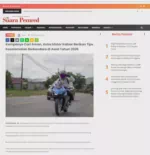Kampanye Cari Aman, Astra Motor Kalbar Berikan Tips Keselamatan Berkendara di Awal Tahun 2026