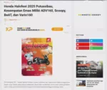 Honda Halofest 2025 Putussibau, Kesempatan Emas Miliki ADV160, Scoopy, BeAT, dan Vario160