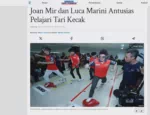 Joan Mir dan Luca Marini Antusias Pelajari Tari Kecak