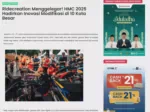 Ridecreation Menggelegar! HMC 2025 Hadirkan Inovasi Modifikasi di 10 Kota Besar