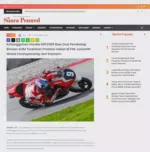 Ketangguhan Honda NSF250R Baw Dua Pembalap Binaan AHM Torehkan Prestasi Hebat di FIM JuniorGP World Championship Seri Keenam