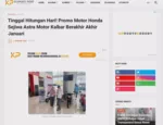 Tinggal Hitungan Hari! Promo Motor Honda Sejiwa Astra Motor Kalbar Berakhir Akhir Januari