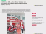 HUT RI ke-80, Astra Motor Kalbar Beri Potongan Angsuran dan Diskon Tenor Motor Honda