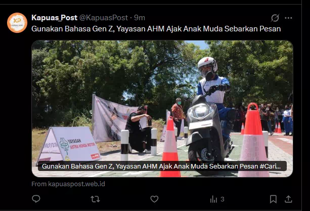 Gunakan Bahasa Gen Z, Yayasan AHM Ajak Anak Muda Sebarkan Pesan
