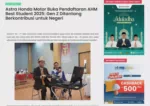 Astra Honda Motor Buka Pendaftaran AHM Best Student 2025: Gen Z Ditantang Berkontribusi untuk Negeri