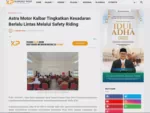 Astra Motor Kalbar Tingkatkan Kesadaran Berlalu Lintas Melalui Safety Riding