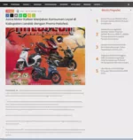 Astra Motor Kalbar Manjakan Konsumen Loyal di Kabupaten Landak dengan Promo Halofest