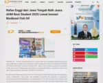 Refan Enggi dari Jawa Tengah Raih Juara AHM Best Student 2025 Lewat Inovasi Biodiesel Fish Oil