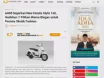 AHM Segarkan New Honda Stylo 160, Hadirkan 7 Pilihan Warna Elegan untuk Pecinta Skutik Fashion