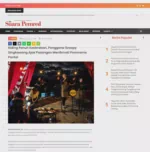 Riding Penuh Keakraban, Pengguna Scoopy Singkawang Ajak Pasangan Menikmati Panorama Pantai
