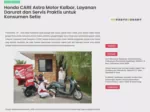 Honda CARE Astra Motor Kalbar, Layanan Darurat dan Servis Praktis untuk Konsumen Setia