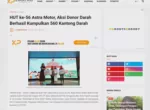 HUT ke-56 Astra Motor, Aksi Donor Darah Berhasil Kumpulkan 560 Kantong Darah