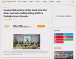 Inovasi Edukasi Lalu Lintas Anak Usia Dini Antar Instruktur Safety Riding AHM ke Peringkat Asia-Oceania