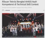 Ribuan Teknisi Bengkel AHASS Asah Kompetensi di Technical Skill Contest