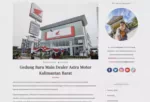 Gedung Baru Main Dealer Astra Motor Kalimantan Barat