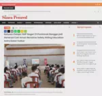 Ratusan Pelajar SMP Negeri 21 Pontianak Bangga jadi Generasi Cari Aman Bersama Safety Riding Education Astra Motor Kalbar