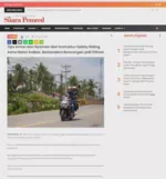 Tips Aman dan Nyaman dari Instruktur Safety Riding Astra Motor Kalbar, Berkendara Boncengan jadi Pilihan