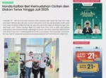 Honda Kalbar Beri Kemudahan Cicilan dan Diskon Tenor hingga Juli 2025