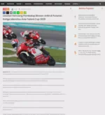 Lesatan Kencang Pembalap Binaan AHM di Putaran Ketiga Idemitsu Asia Talent Cup 2025
