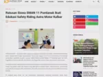 Ratusan Siswa SMAN 11 Pontianak Ikuti Edukasi Safety Riding Astra Motor Kalbar