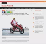 Fadillah Arbi Teruskan Tradisi CBR250RR jadi yang Terbaik Sejak Kemunculan Pertamanya di Arena ARRC