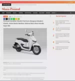 Perkuat Karakter Skutik Premium Bergaya Modern Klasik, Astra Motor Berikan Warna Baru New Honda Stylo 160