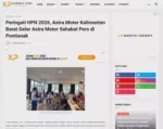 Peringati HPN 2026, Astra Motor Kalimantan Barat Gelar Astra Motor Sahabat Pers di Pontianak
