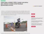 AHM Gelar AHSRIC 2025, Cetak Instruktur dan Advisor Andal untuk Budaya Berkendara Aman