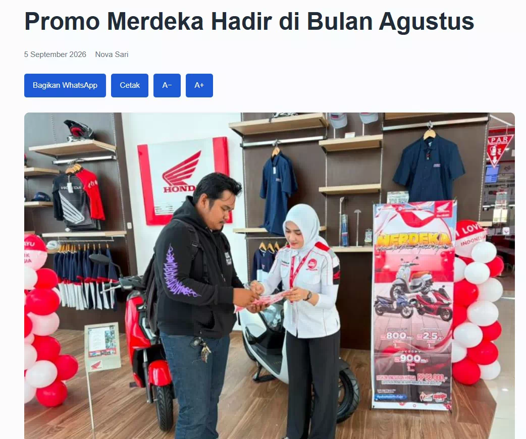 Promo Merdeka Hadir di Bulan Agustus