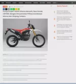 Punya Empat Varian Warna Menarik, New Honda CRF150L dengan Penyematan Pilihan Kombinasi Warna dan Striping Terbaru